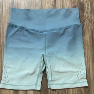 Pink Women's Blue Ombre Shorts